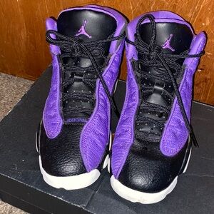 Jordan Kids Sneakers Black Purple